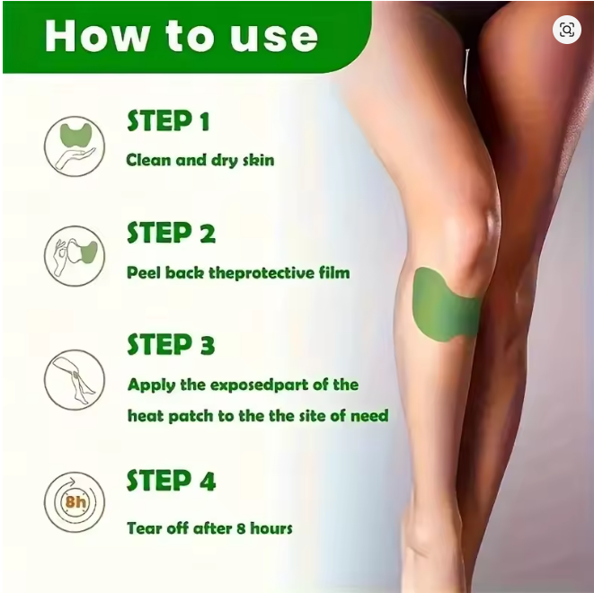 Parches para Rodilla - Caja de 10 Unidad