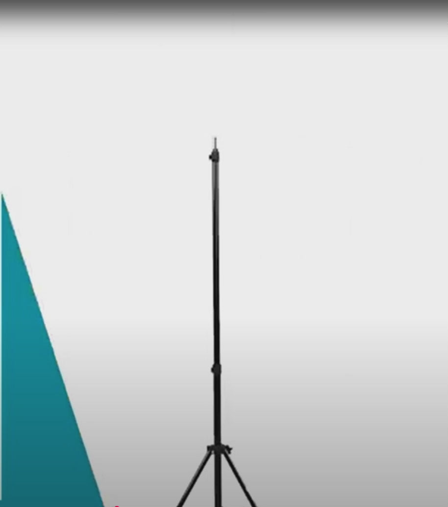 Trípode de Aluminio Luz Profesional 2.1M